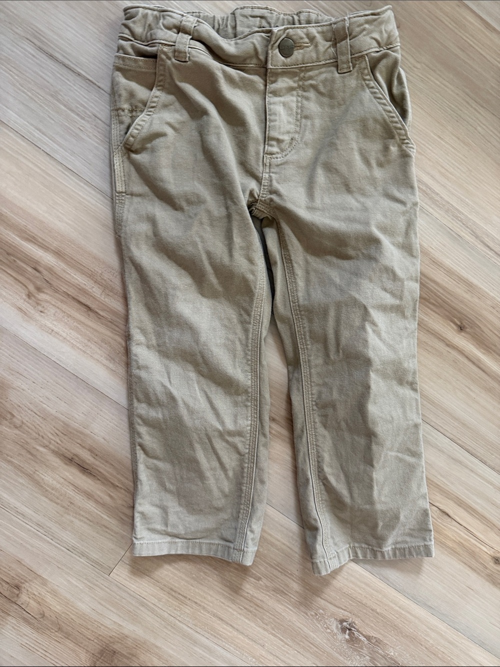 Carhartt Kids Tan Straight Leg Chinos
